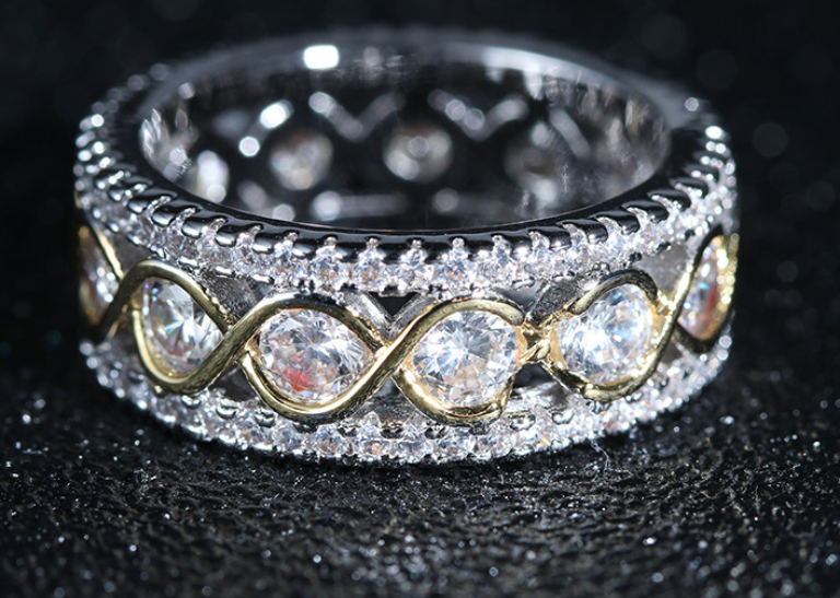 Elegant Female Zircon Stone Ring - Kaldas Online Shopping