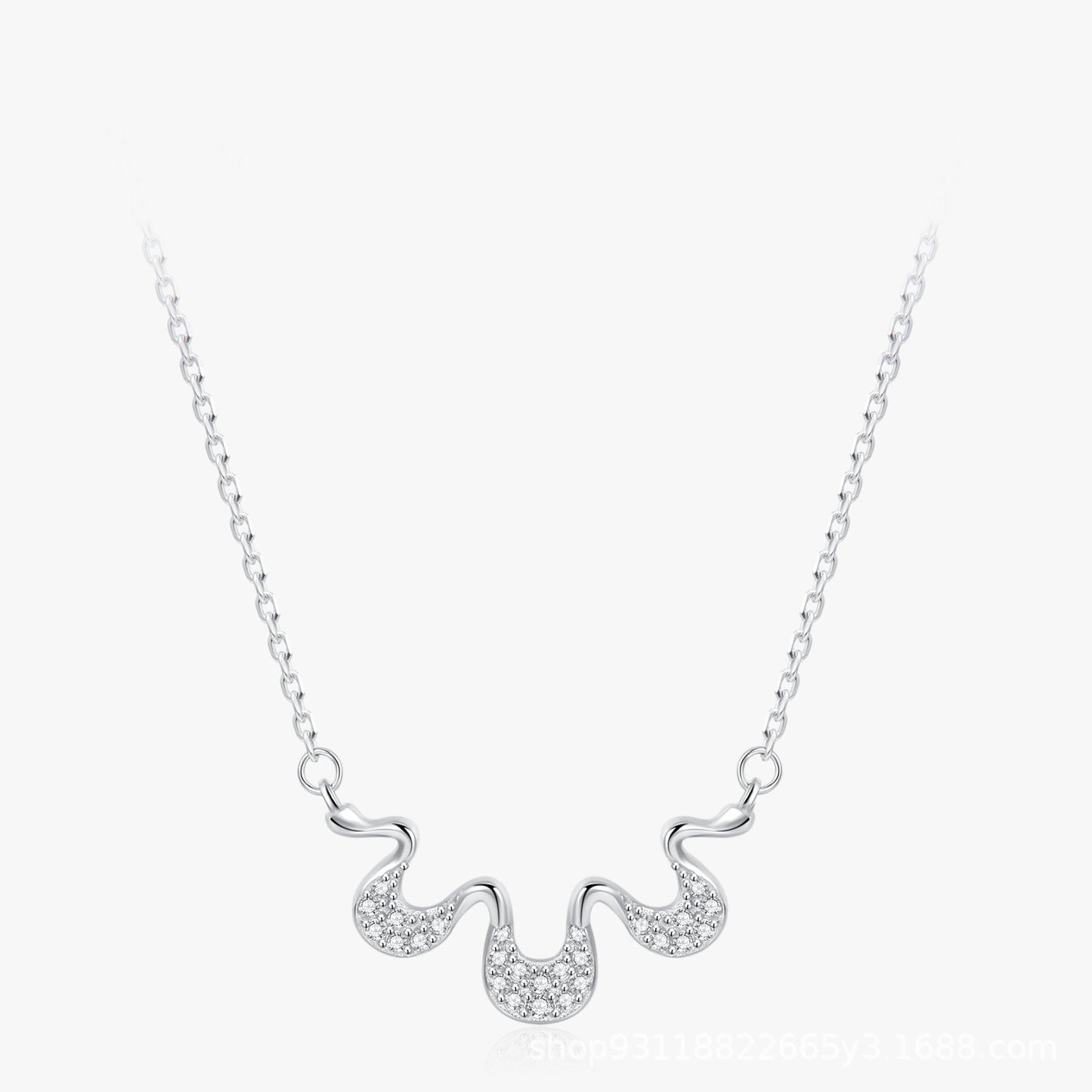 S925 Silver Micro Diamond Necklace