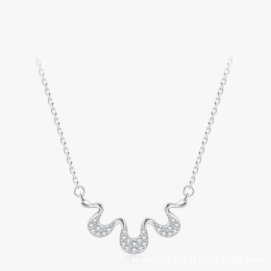 S925 Silver Micro Diamond Necklace