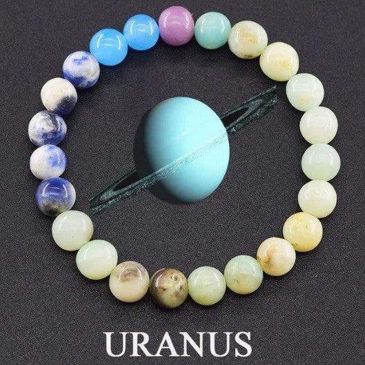 Natural Stone Planets Bracelet