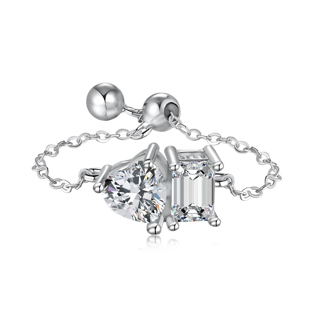 Silver All-match Design Ring - Kaldas Online Shopping