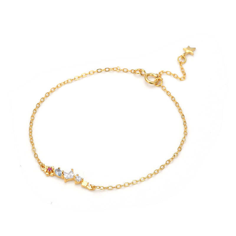 S925 Sterling Silver Korean-style Bracelet