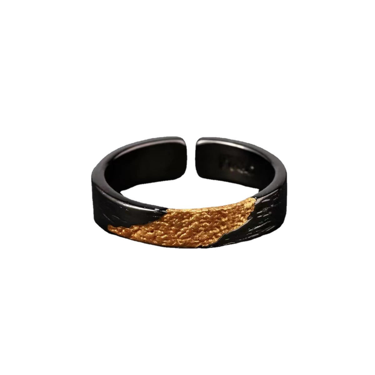 Simple Black Ring - Kaldas Online Shopping