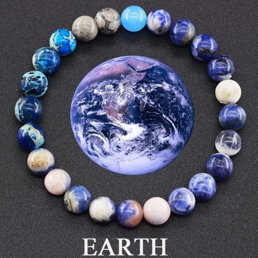 Natural Stone Planets Bracelet