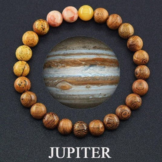 Natural Stone Planets Bracelet
