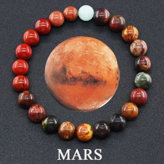 Natural Stone Planets Bracelet