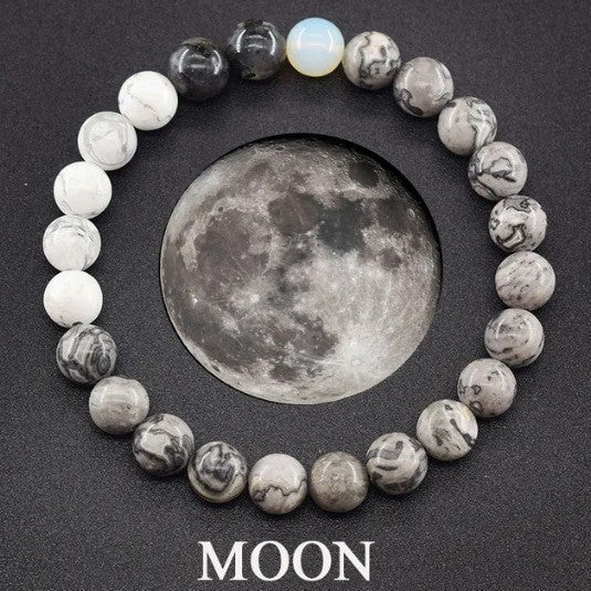 Natural Stone Planets Bracelet