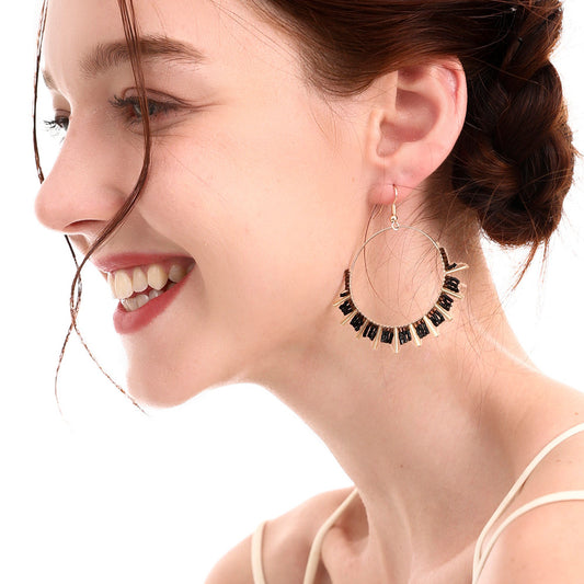 Ethnic Style Retro Beaded Earrings