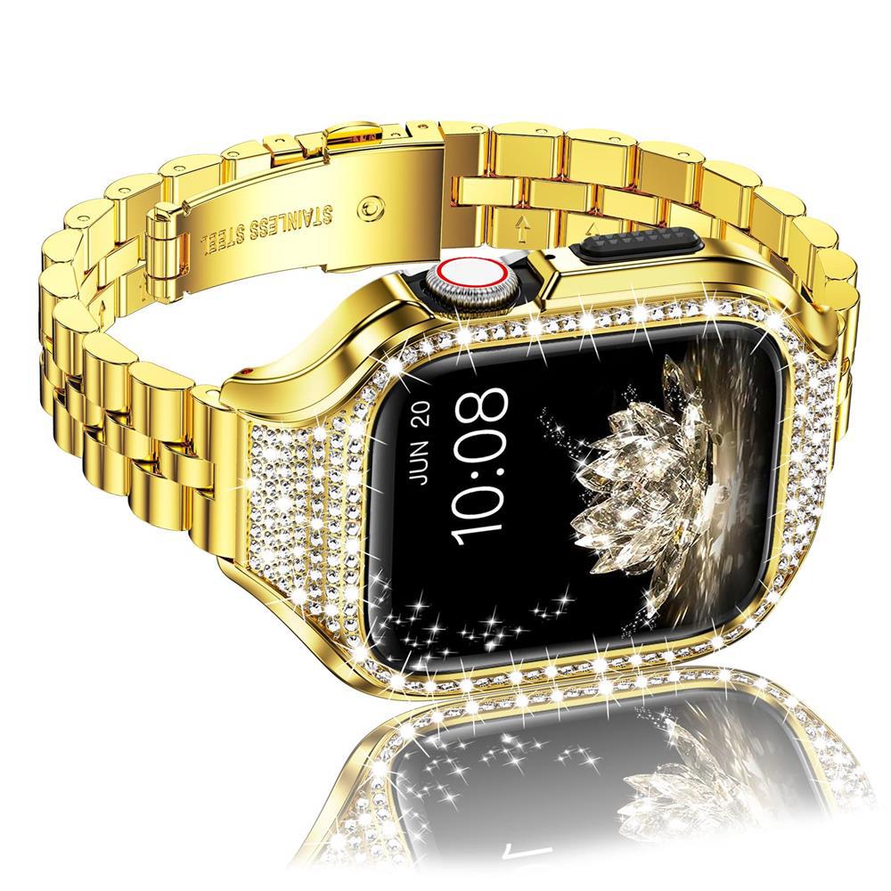 Small Three Beads Diamond Smart Watch Band - Kaldas Online Shopping