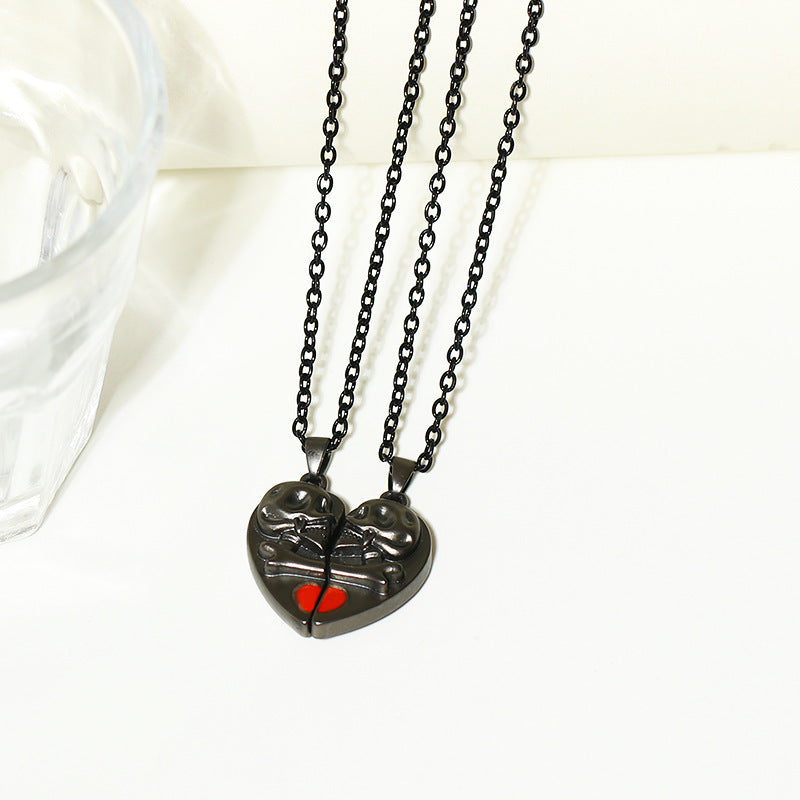 Heart-shaped Magnetic Necklace - Kaldas Online Shopping