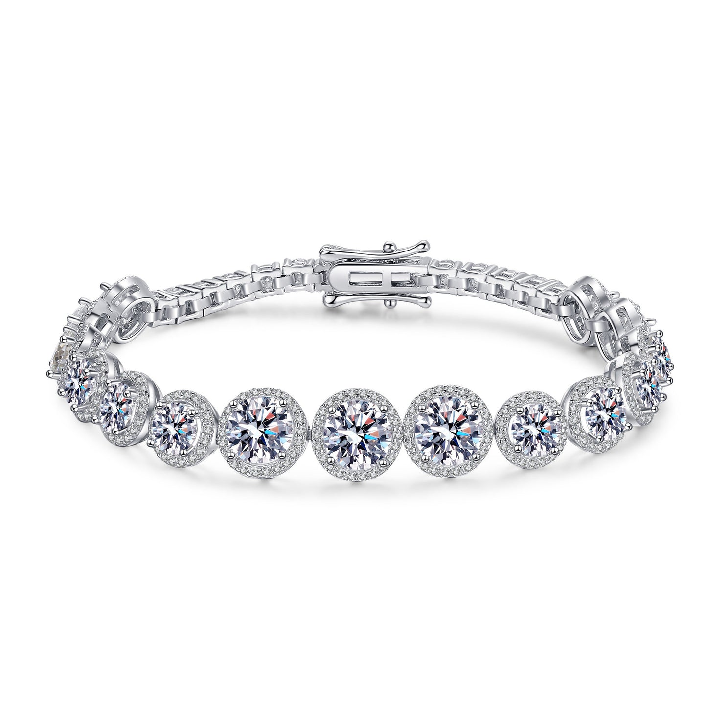 Silver Sparkling Bracelet - Kaldas Online Shopping