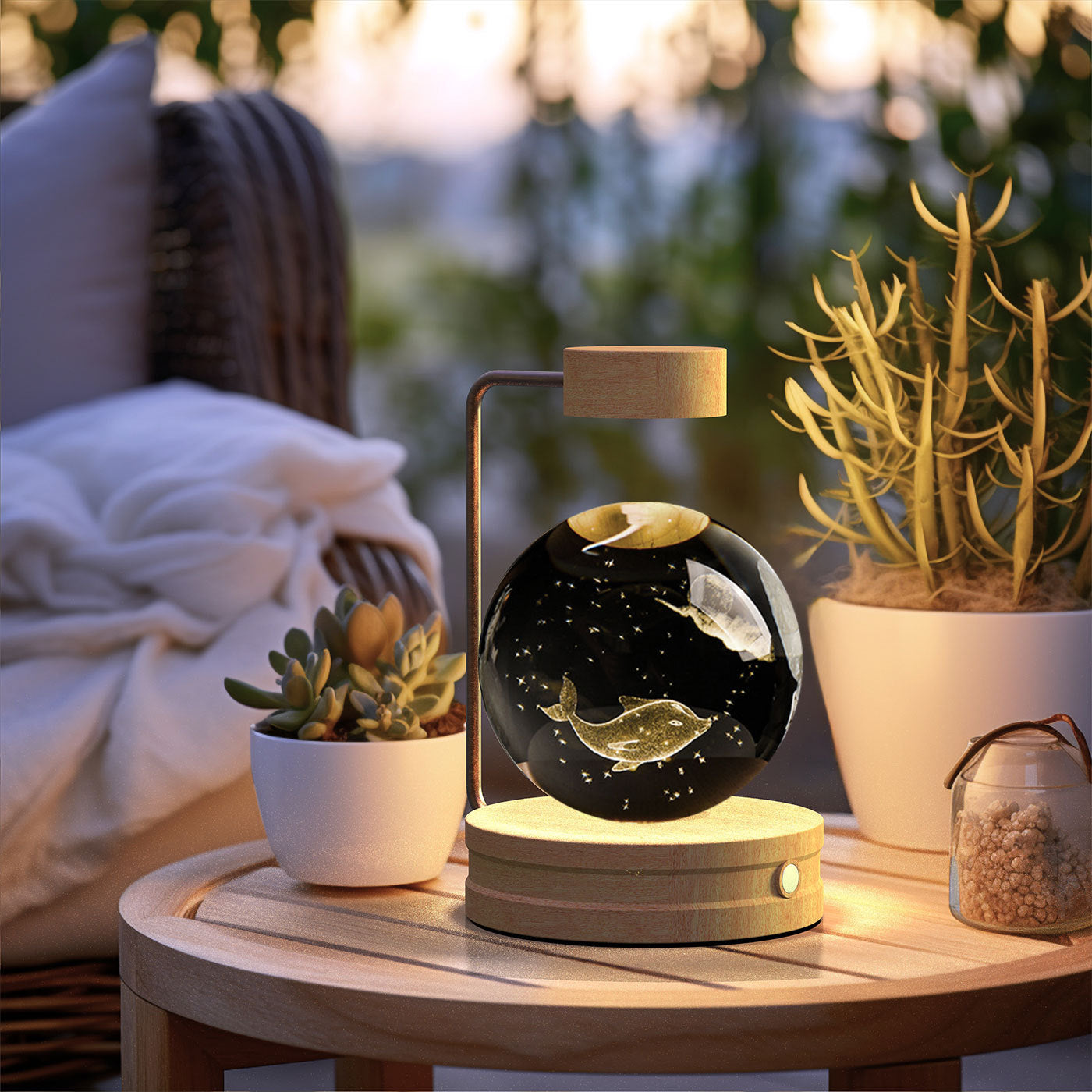 USB Cosmic Dinosaur Night Light