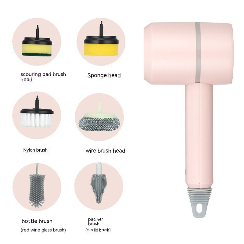 Electric Rechargeable Cleaning Brush