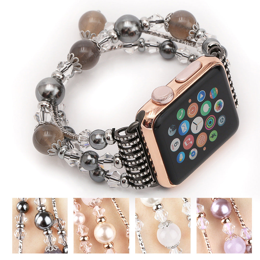 Agate Crystal Watch Band