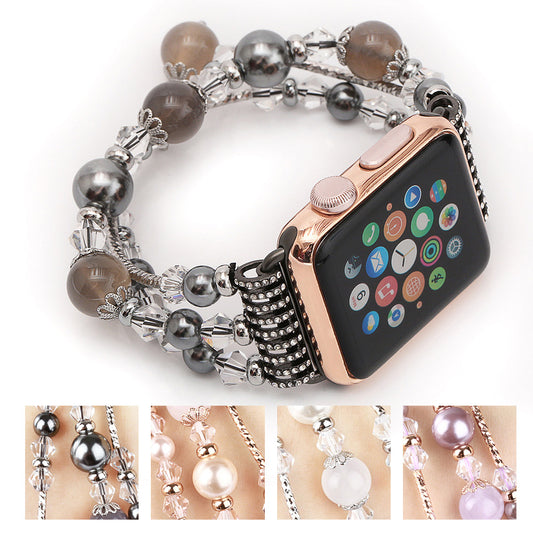 Agate Crystal Watch Band