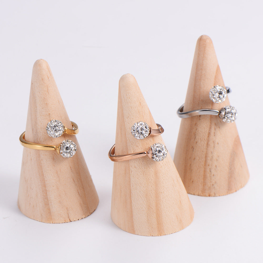 Hollow-out Stainless-Steel Ring
