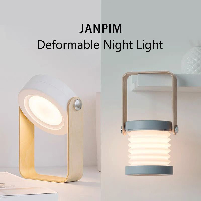 Foldable USB Rechargeable Dimmable LED Night Light