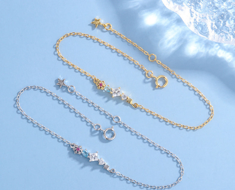 S925 Sterling Silver Korean-style Bracelet