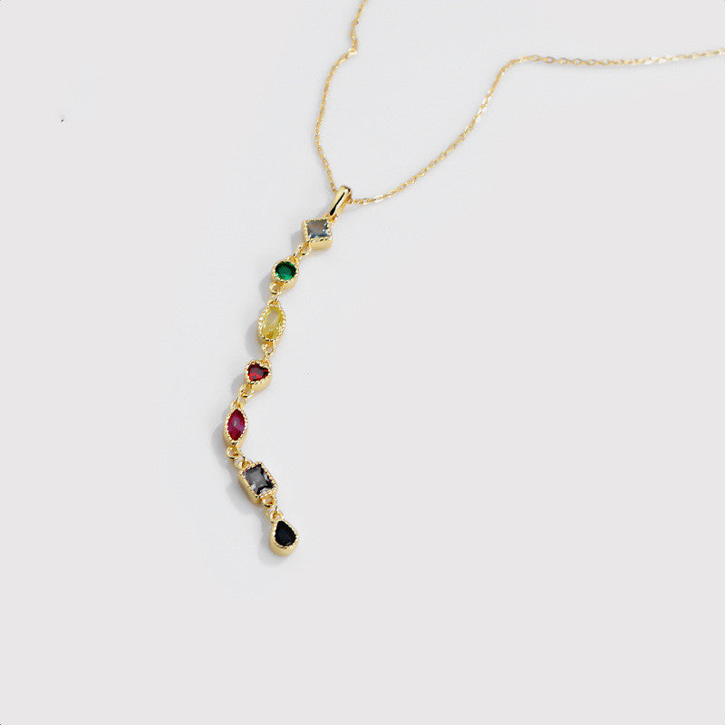 Sterling Silver Long Tassel Necklace