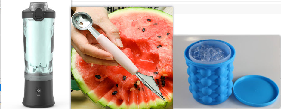 Portable Personal 6-Blade Mini Blender for Shakes and Smoothies