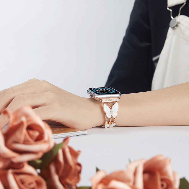 Resin Butterfly Watch Band