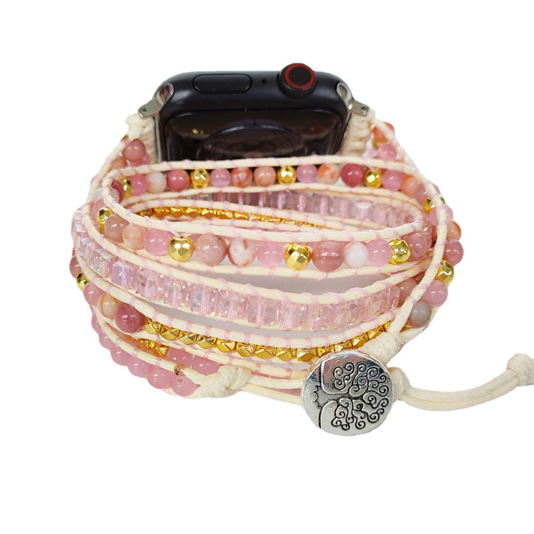 Natural Rough Woven Watch Band