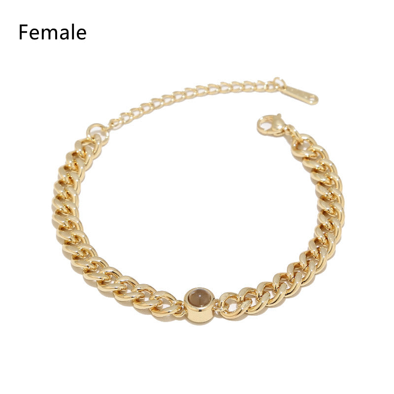 Custom Circle Bracelet - Kaldas Online Shopping