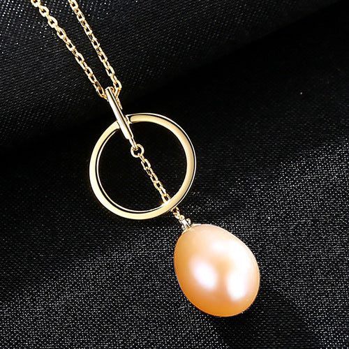 Sterling Silver Pearl Necklace Pendant