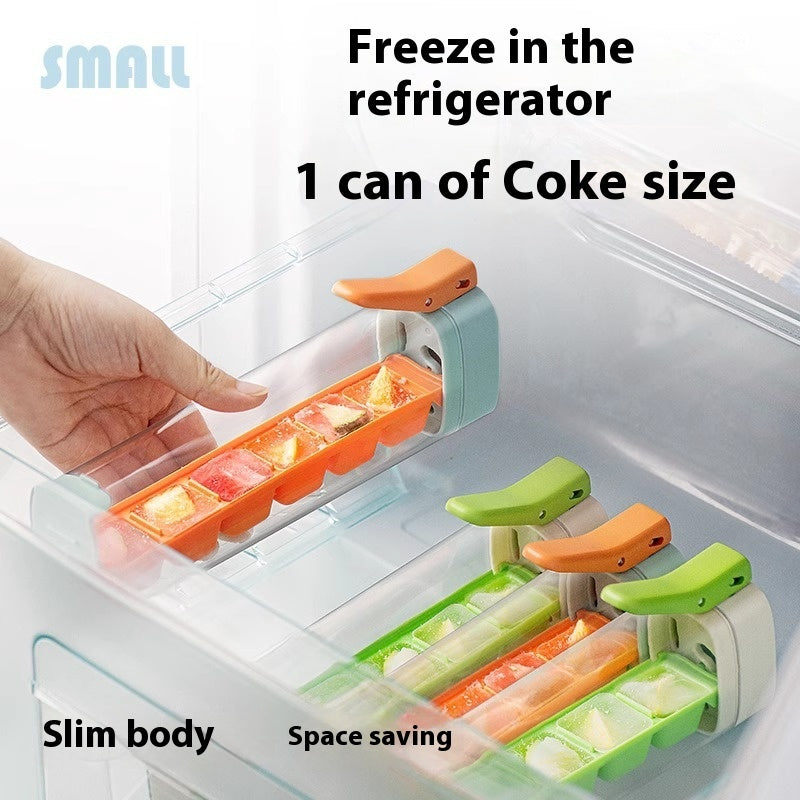 Food-Grade Ice Cube Maker with Storage Box