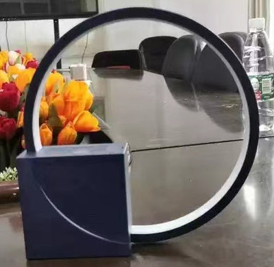 Touch Bedside Lamp with Alarm Clock, Natural Sounds, and Touch Control