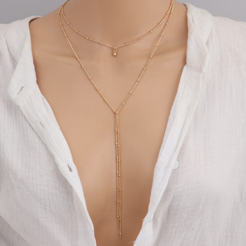 Simple retro necklace - Kaldas Online Shopping