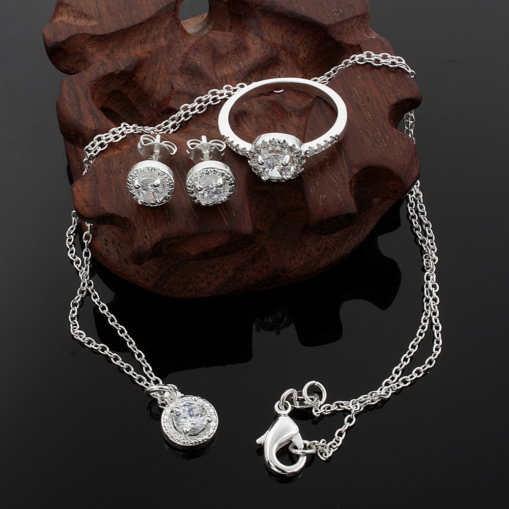 Zircon Jewelry Set - Kaldas Online Shopping