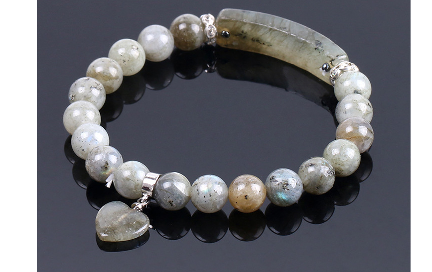 Natural Labradorite Stone Bracelet - Kaldas Online Shopping