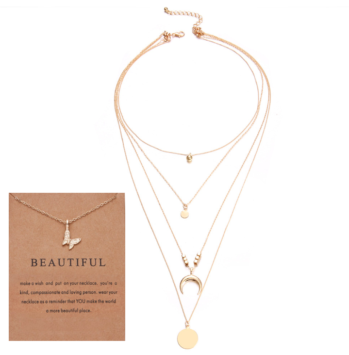 Multi-style Women Necklace - Kaldas Online Shopping