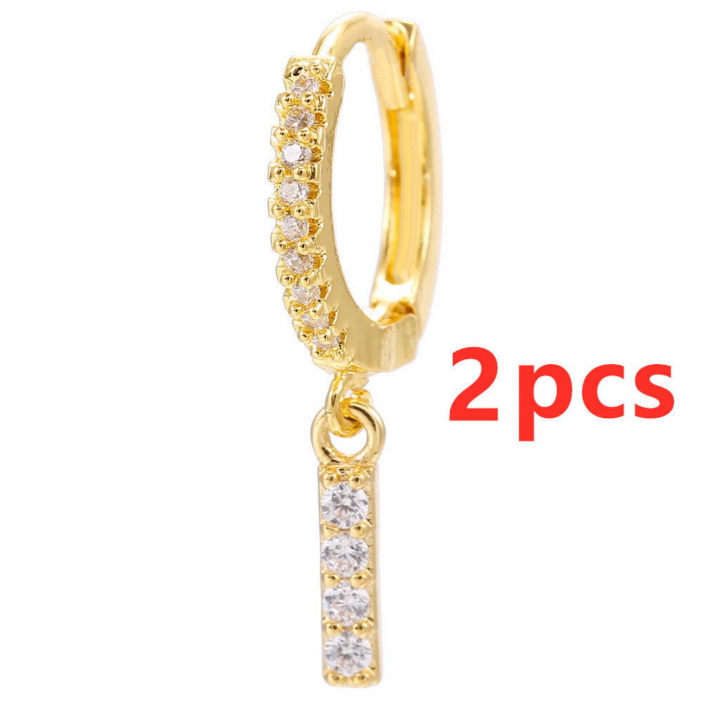 26 Letter Earrings - Kaldas Online Shopping