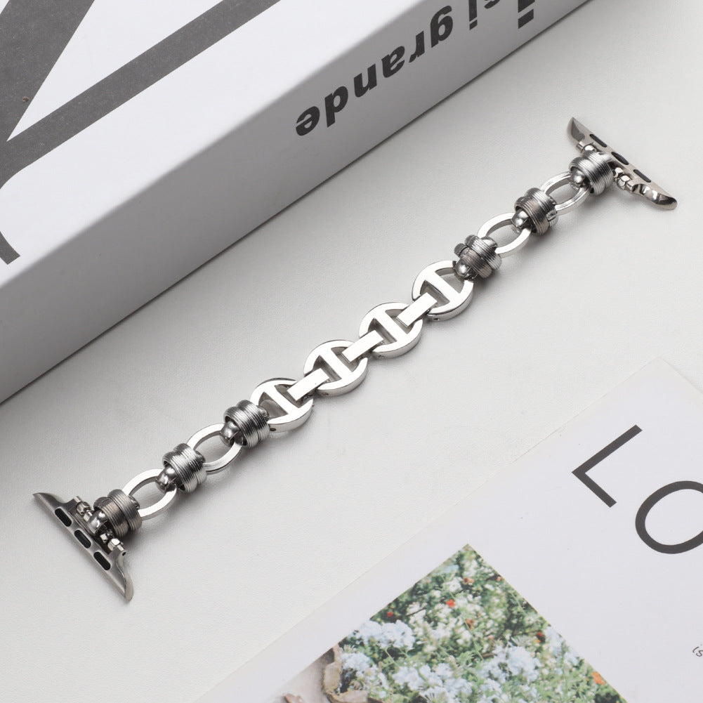 Stainless Steel Watch Band Chain - Kaldas Online Shopping