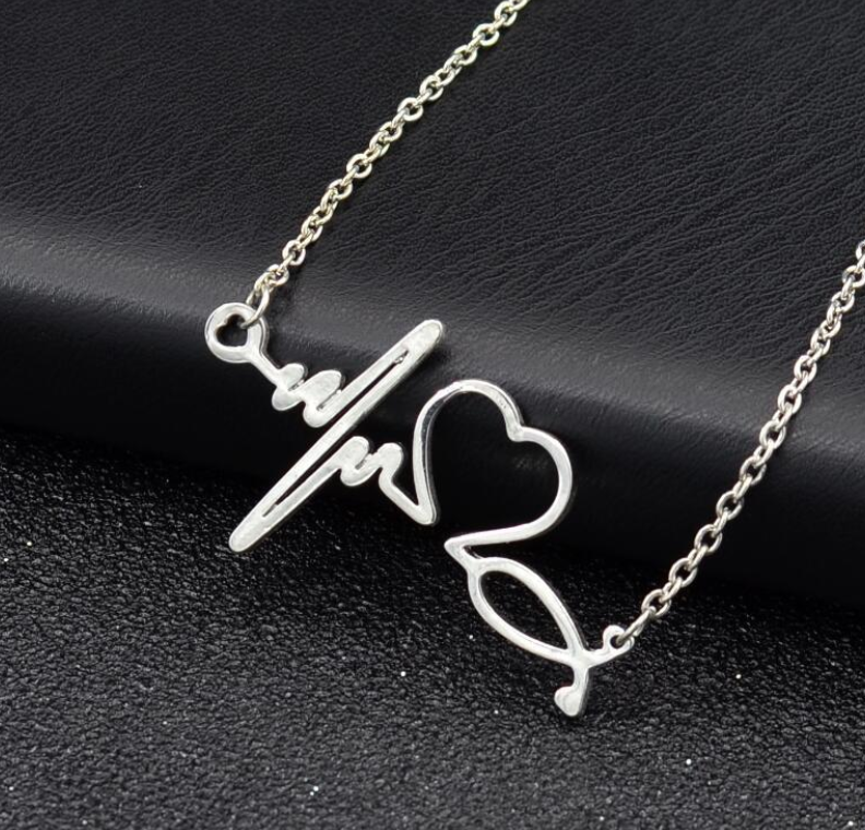 Heartbeat Necklace - Kaldas Online Shopping