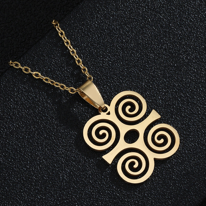 Fashion Women's Stainless Steel Necklace - Kaldas Online Shopping