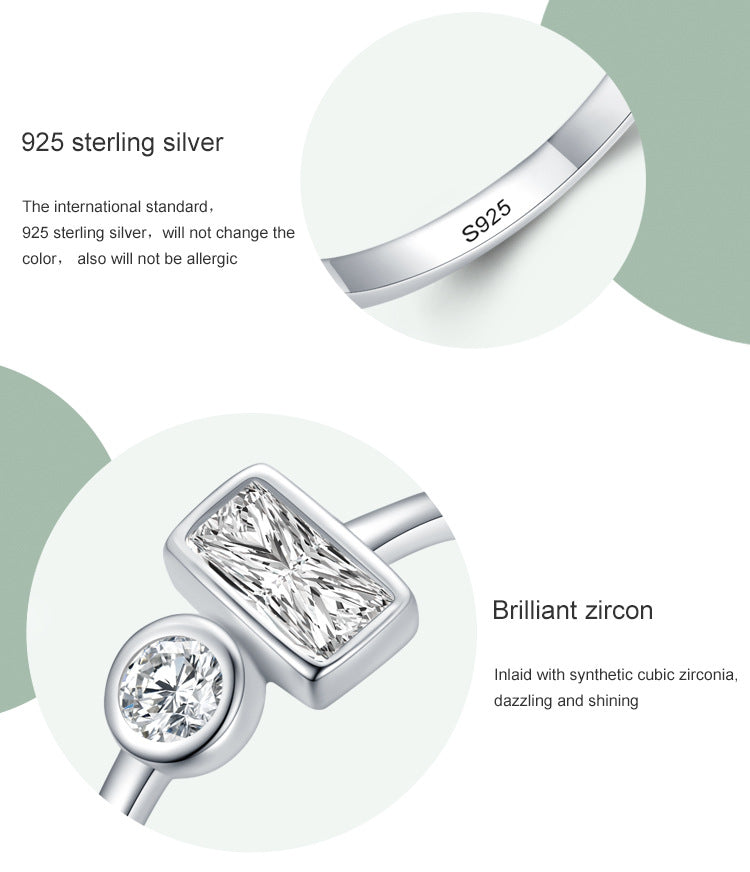 Women's Simple Design S925 Silver Ring