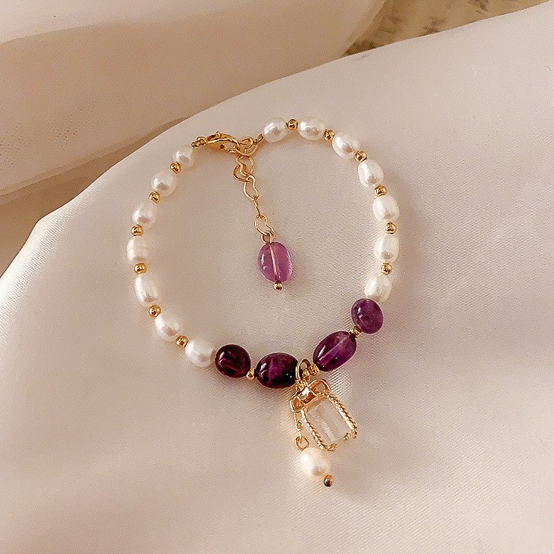Flourishing Blossom Baroque Pearl Bracelet - Kaldas Online Shopping