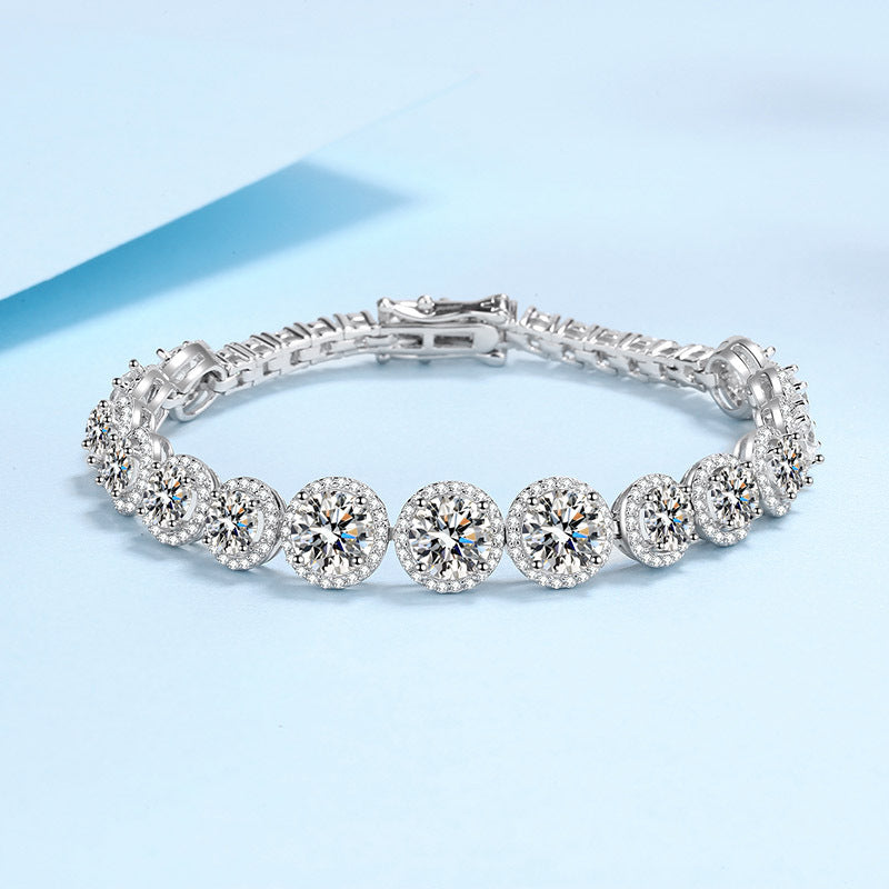 Silver Sparkling Bracelet - Kaldas Online Shopping
