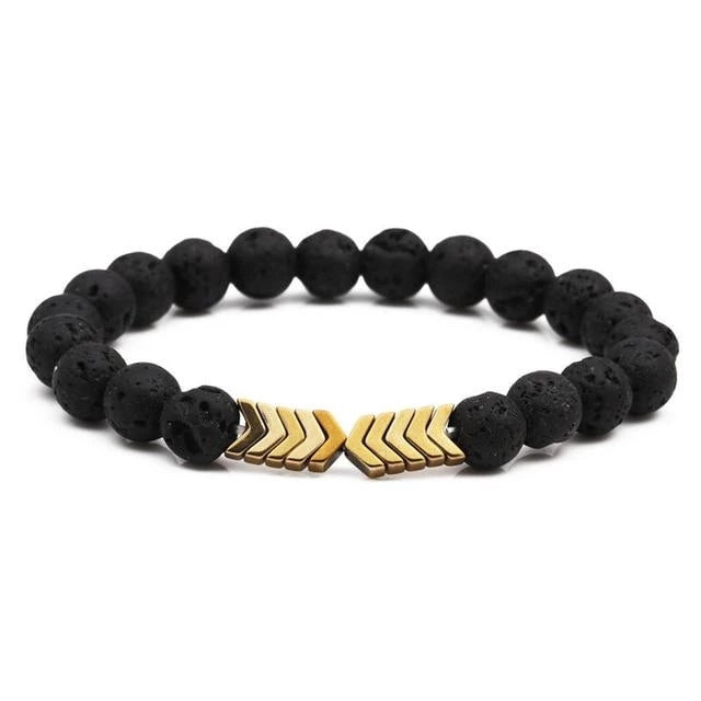 Volcanic Stone Magnet Bracelet - Kaldas Online Shopping