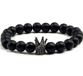 Black beaded Bracelet - Kaldas Online Shopping