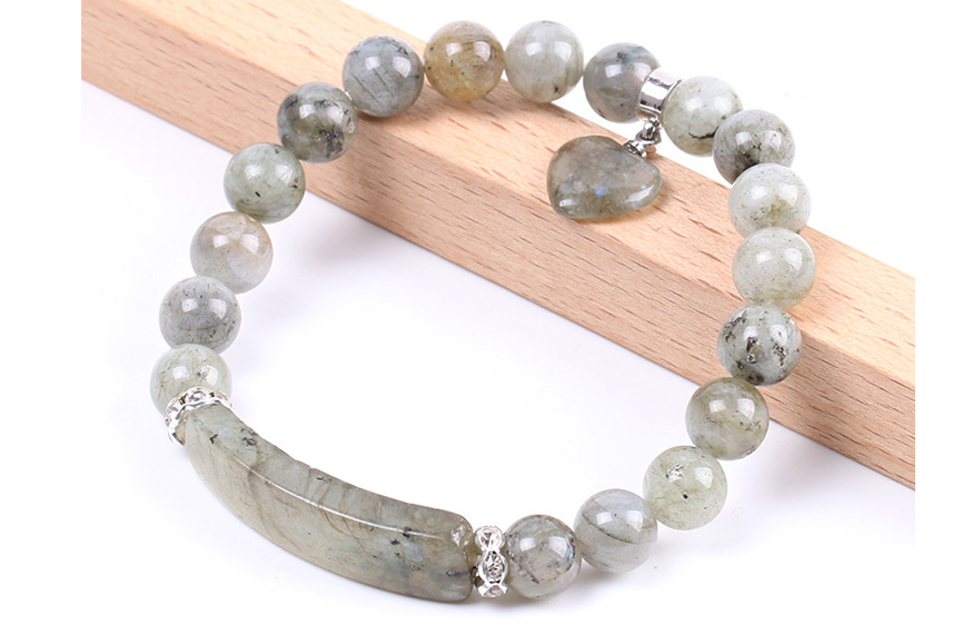 Natural Labradorite Stone Bracelet - Kaldas Online Shopping