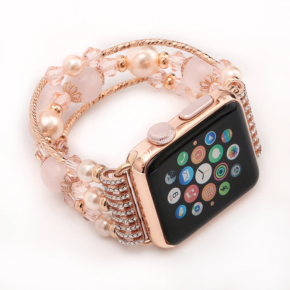Agate Crystal Watch Band