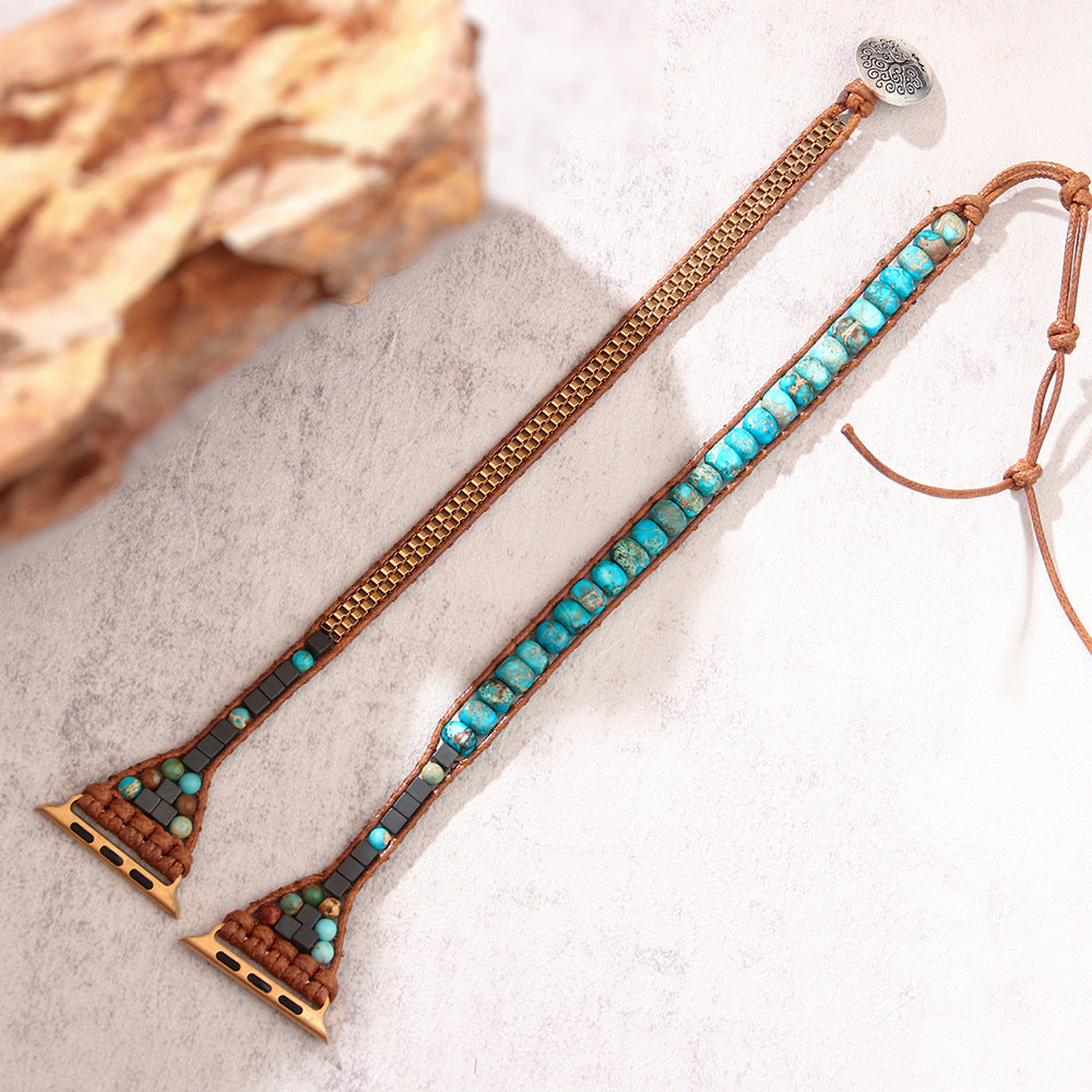 Blue Turquoise Vintage Watch Band