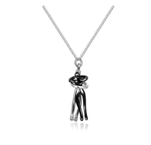 Couple Hug Necklace - Kaldas Online Shopping