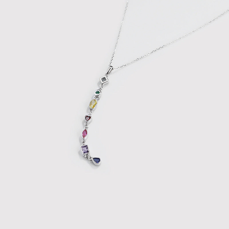 Sterling Silver Long Tassel Necklace