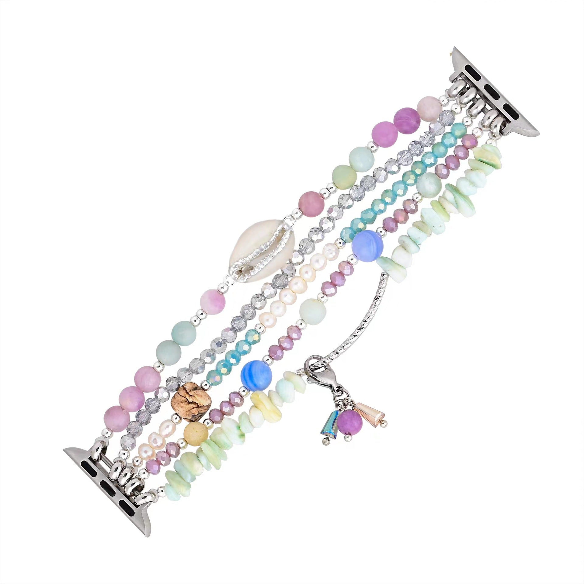 Pearl Stone Elastic Watch Band - Kaldas Online Shopping