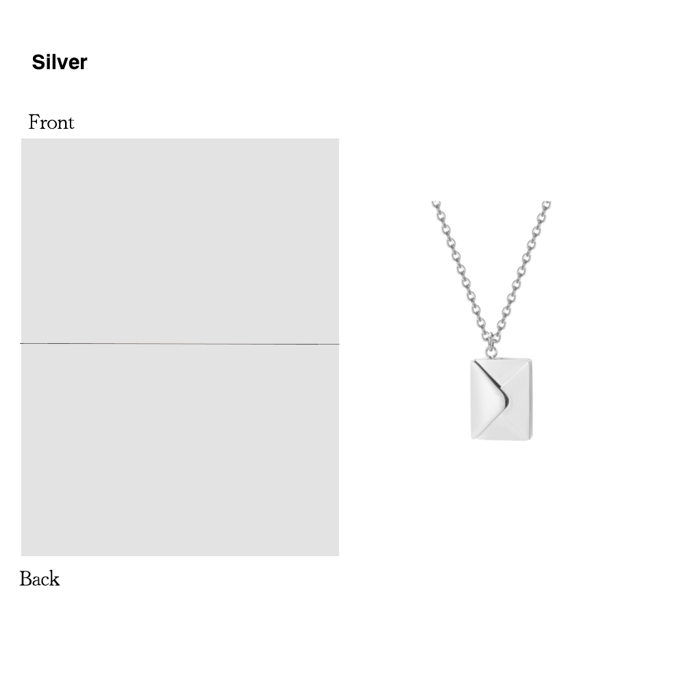 Envelope Love you letter Necklace - Kaldas Online Shopping